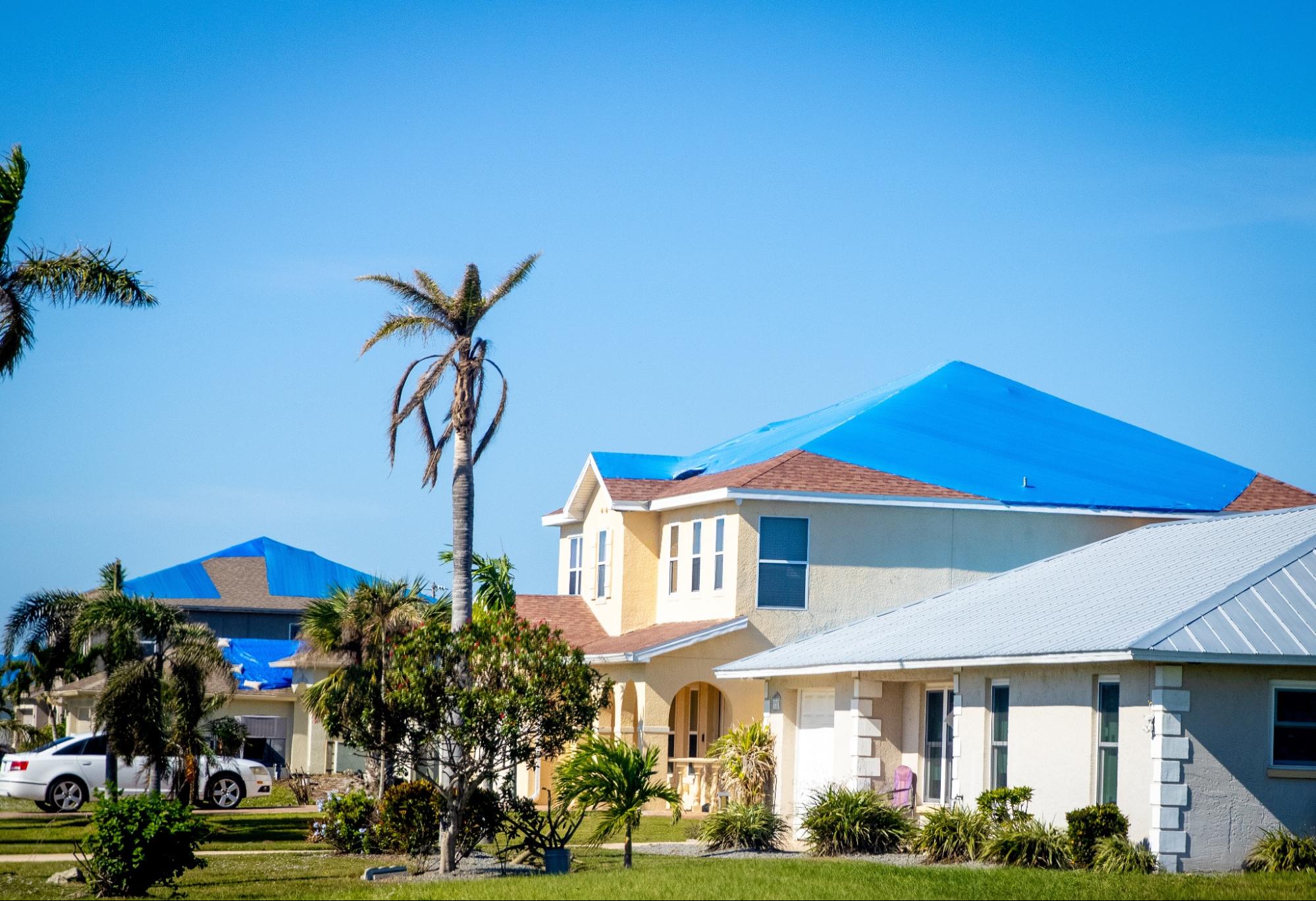 roof storm damage in Florida